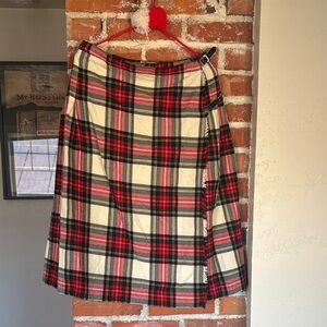 Vintage Macnab of Haddington Wool Skirt